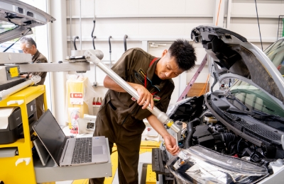 ミリ単位で修正